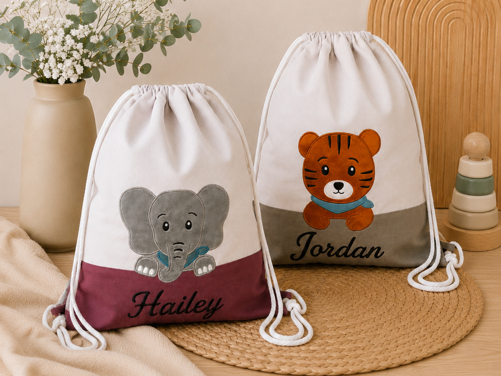 Personalisierter Kitabeutel