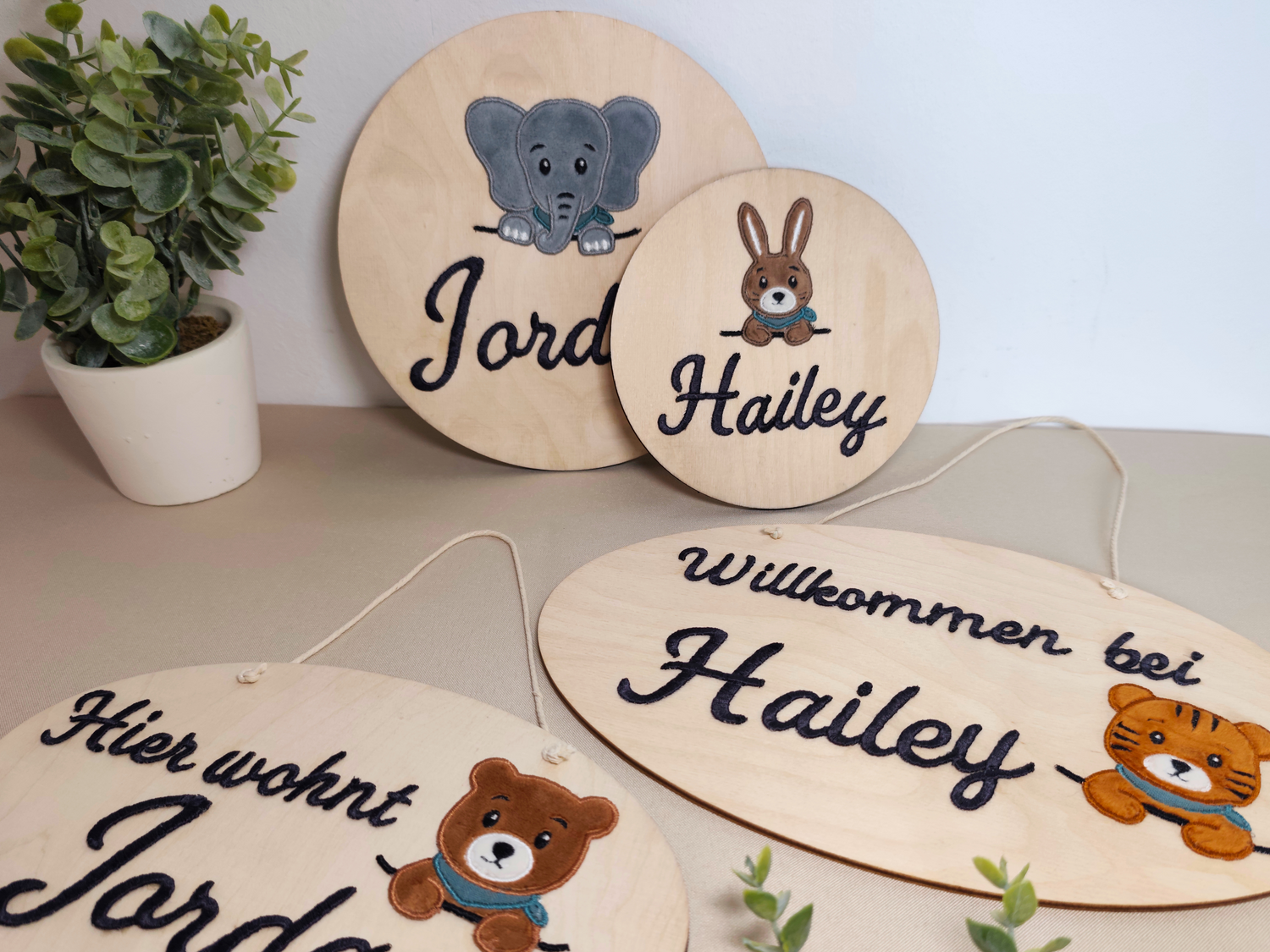 Holzschilder & Türschilder