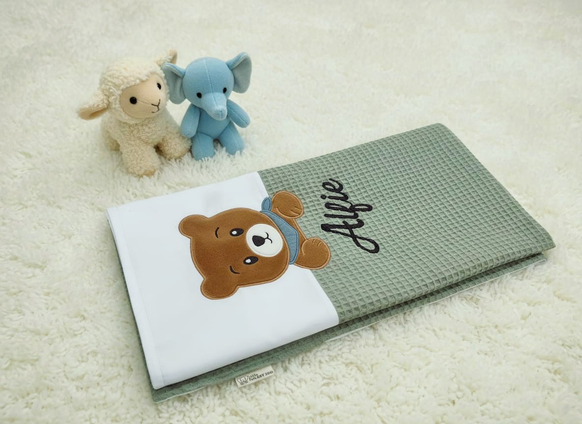 Personalisierte Babydecke