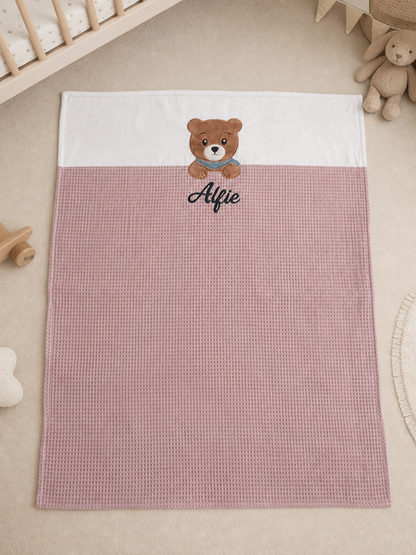 Personalisierte Babydecke