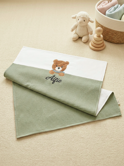 Personalisierte Babydecke