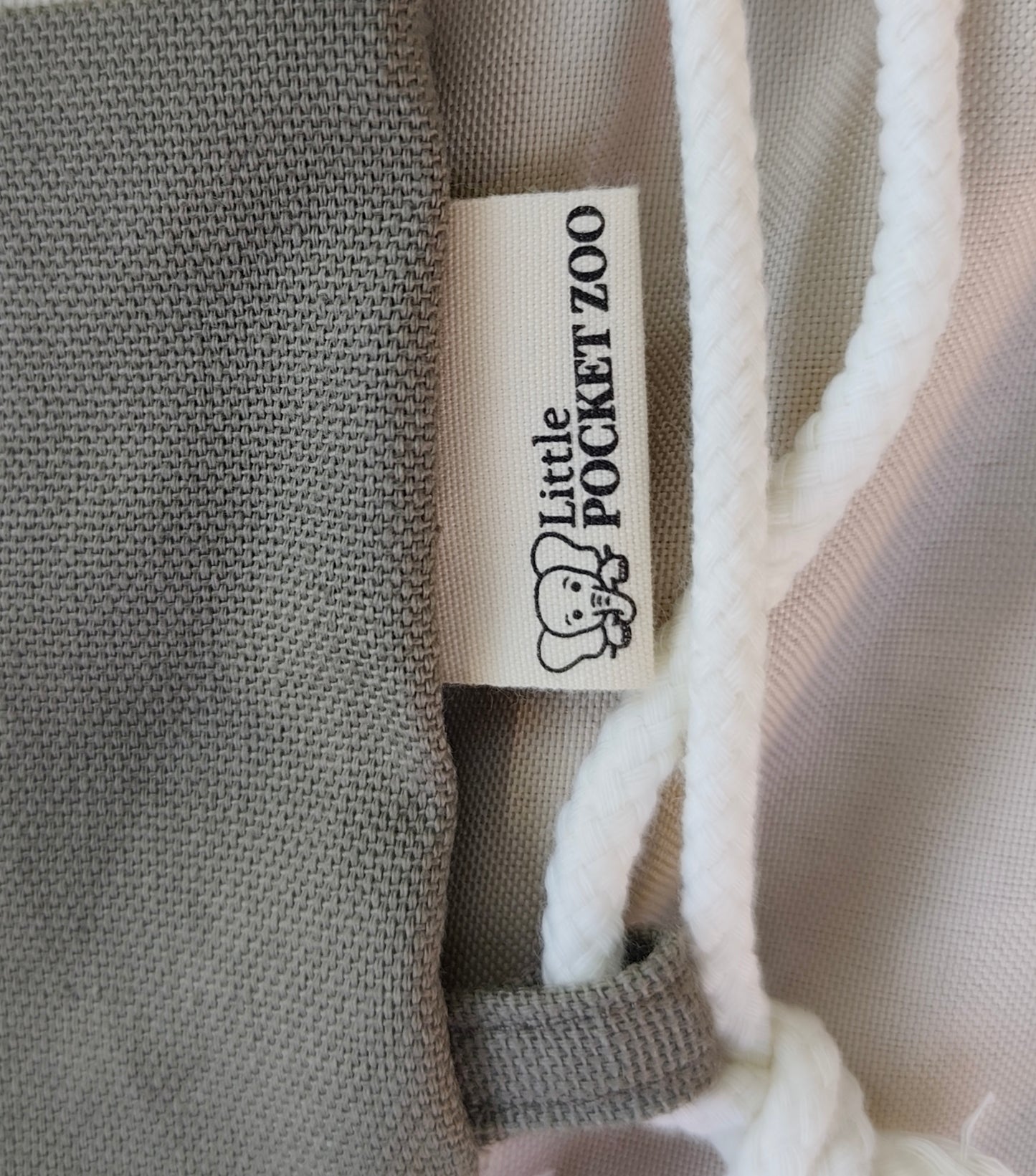 Personalisierter Kitabeutel mit Tierstickerei