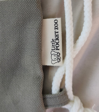 Personalisierter Kitabeutel mit Tierstickerei